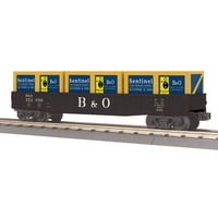 MTH 30-76689 O Freedom Flat Car With 40’ Trailer #2017 for sale online
